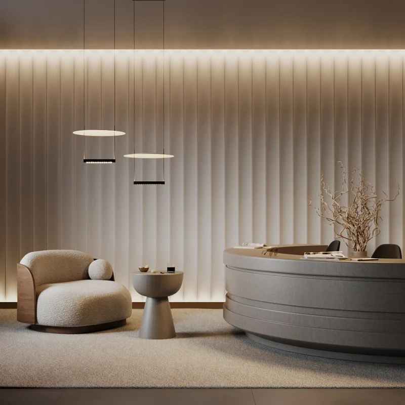 Pendelleuchte – Schwarzes Metall, Sanftes Reflexionslicht, 42 cm Schirm, 23 W, dimmbar - Ambience | Maytoni