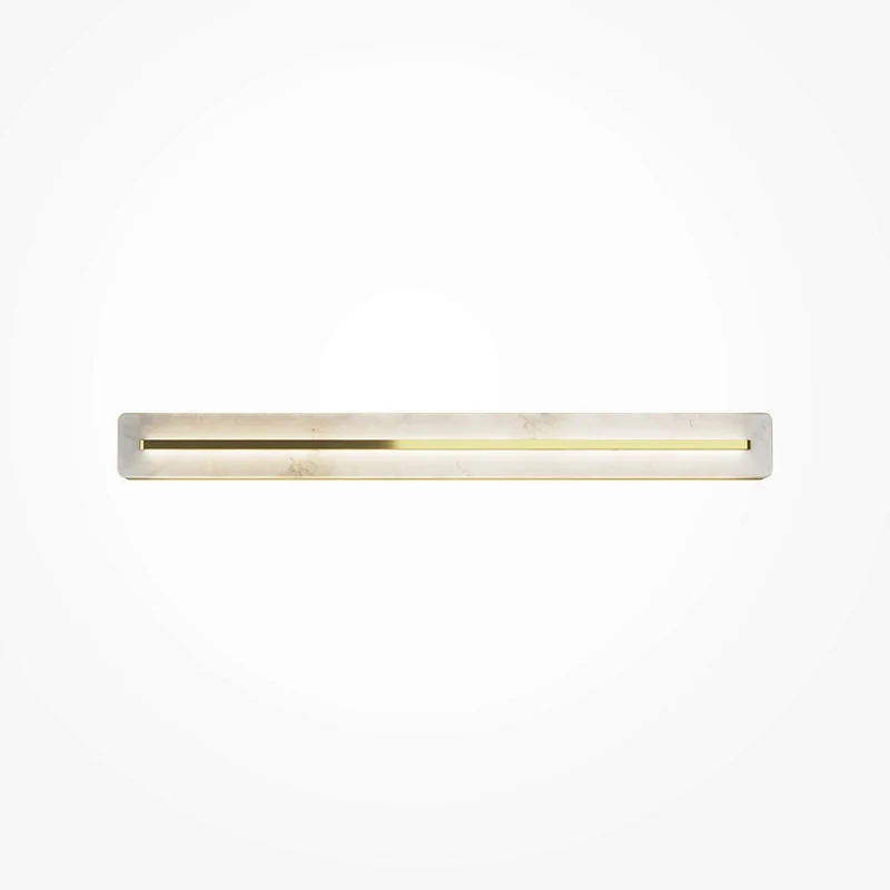 Wandleuchte – Messingoptik, Warmweißes Licht, 80 cm Höhe - Albatre | Maytoni