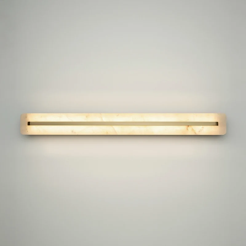 Wandleuchte – Messingoptik, Warmweißes Licht, 80 cm Höhe - Albatre | Maytoni