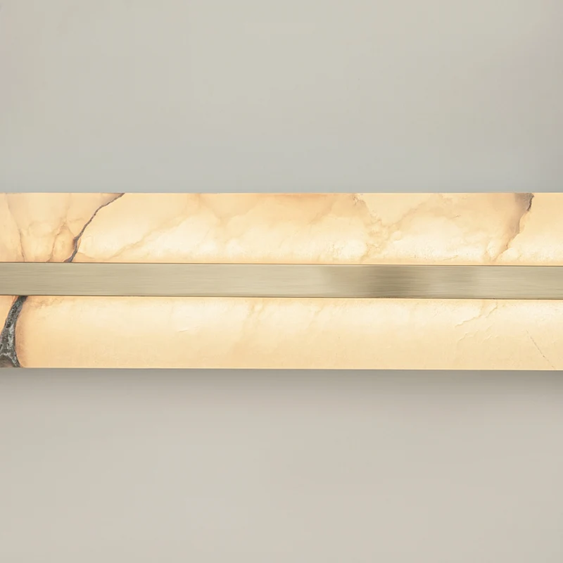 Wandleuchte – Messingoptik, Warmweißes Licht, 80 cm Höhe - Albatre | Maytoni