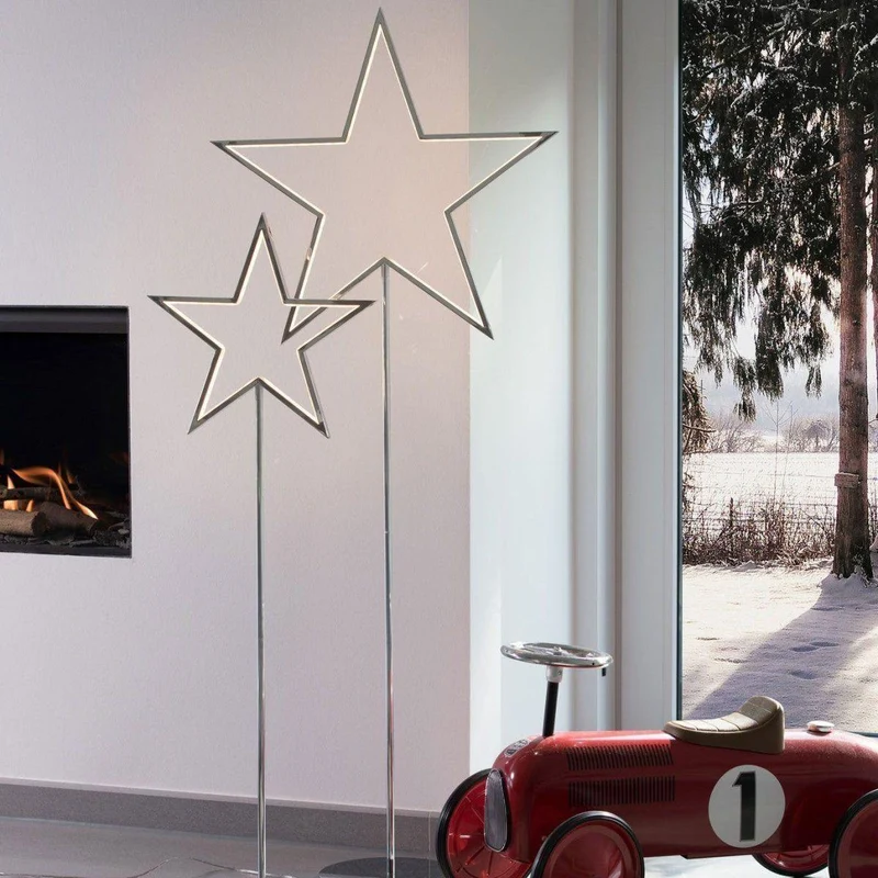 Stehleuchte mit Acrylglas-Design integrierter LED-Technologie & formschöner Linienführung – LUCY | Sompex