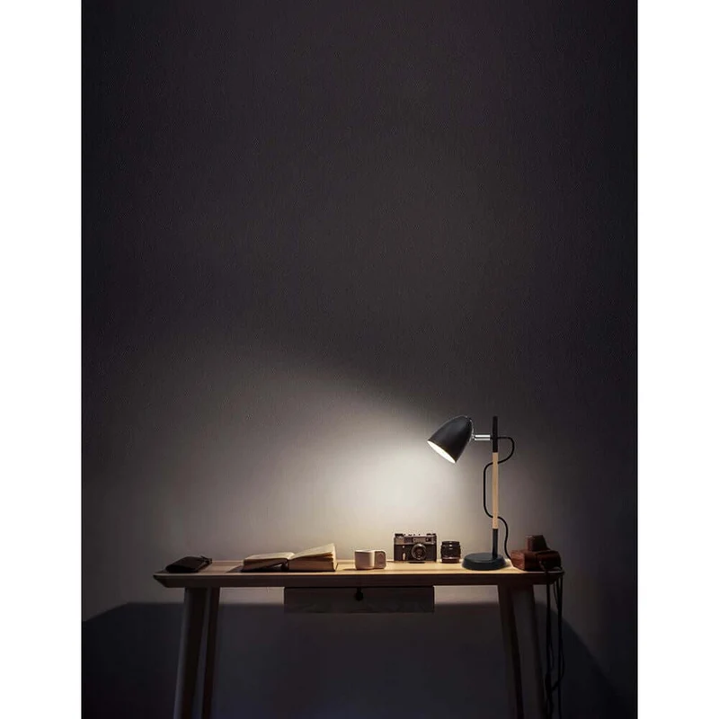 Alina Tischlampe Metall Holz