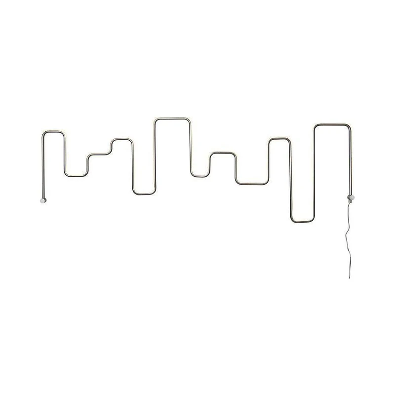 Wandleuchte stilisiertes Skyline-Motiv grafische Konturen integrierte LED-Technik – SKYLINE | Sompex