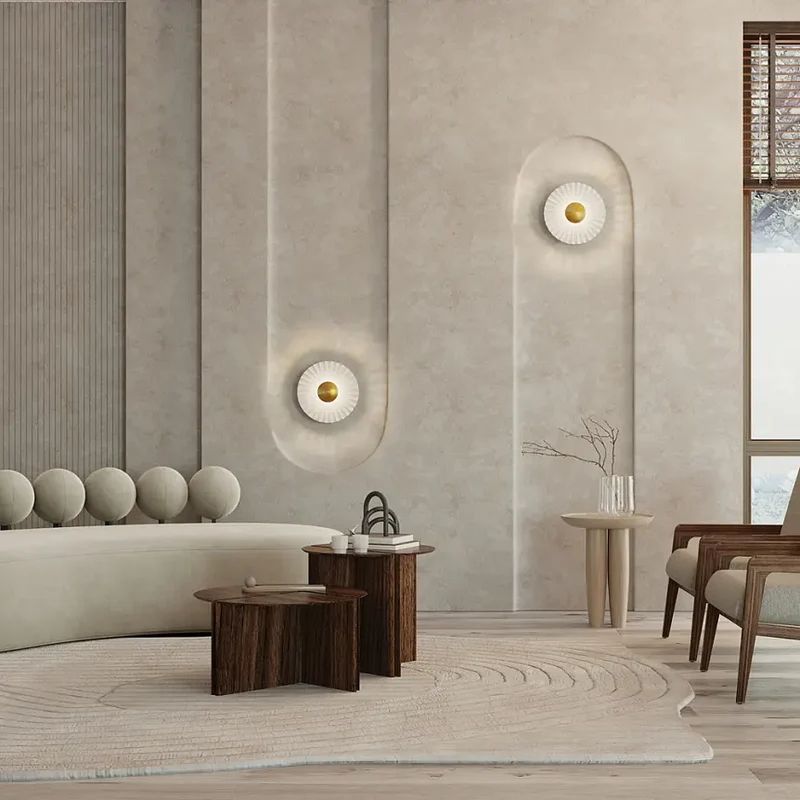 Wandleuchte – Messing Farbe, Metall Körper, Edles Design - Fiore | Maytoni