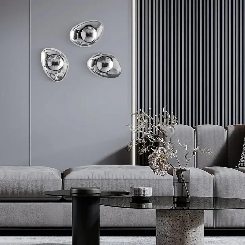 Wandleuchte – Chromfarbenes Metall, Glasschirm,E14 Fassung, 40 W Leistung - Mabell | Maytoni