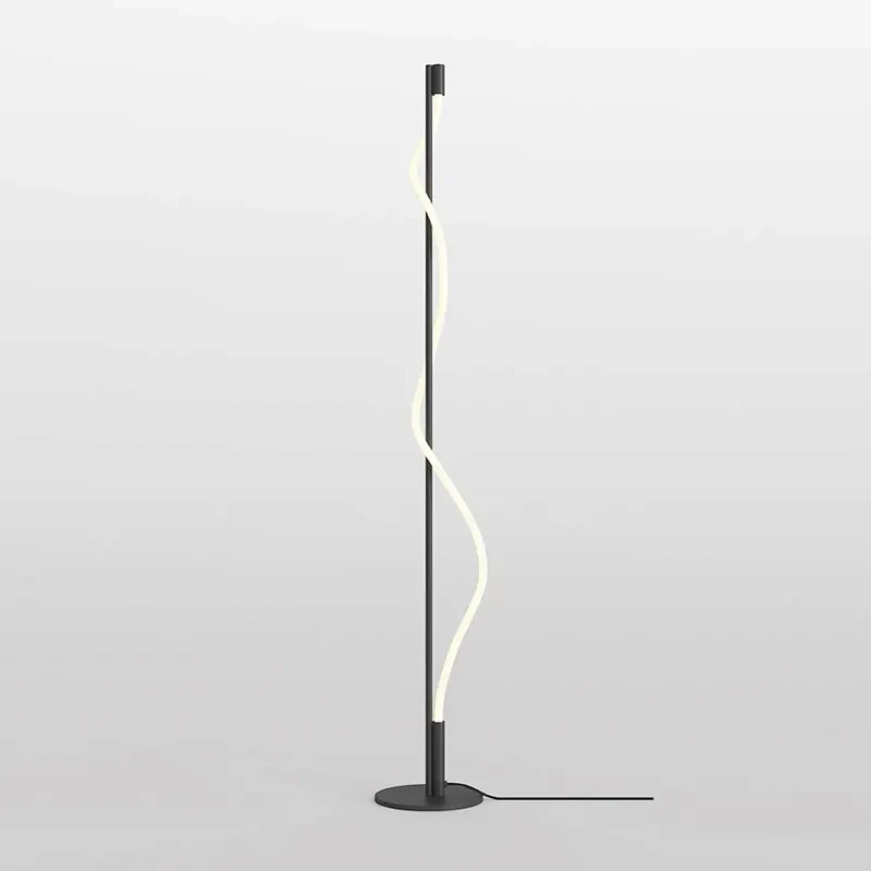 Stehleuchte – Schwarzes Finish, 15W Leistung, Warmweiß, 360° Licht - Tau | Maytoni