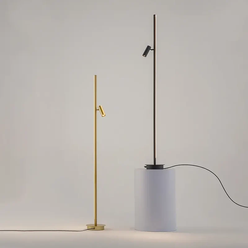 Stehleuchte – Schwarzes Finish, Aluminiumgehäuse, 14W Leistung, 120° Licht - Thin | Maytoni
