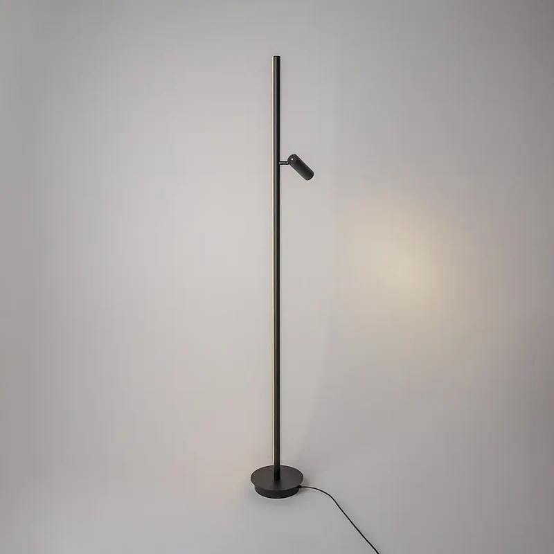 Stehleuchte – Schwarzes Finish, Aluminiumgehäuse, 14W Leistung, 120° Licht - Thin | Maytoni