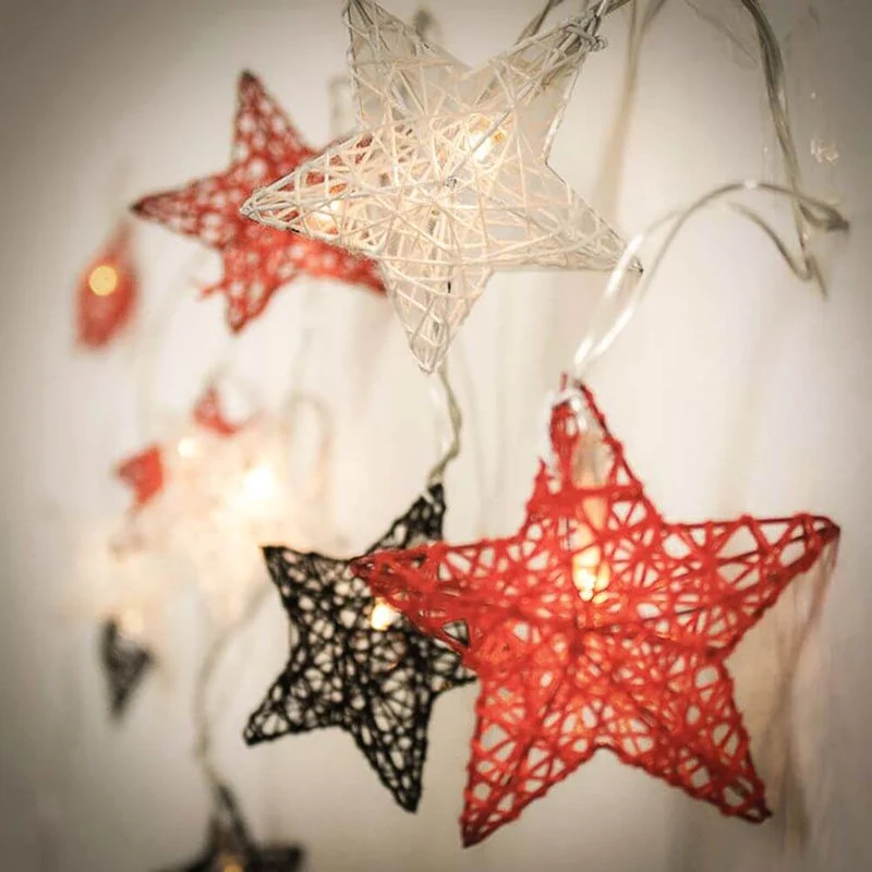 LED Weihnachtsgirlande Stellina IP44