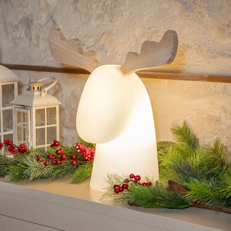Beleuchtetes LED Rentier Rudy