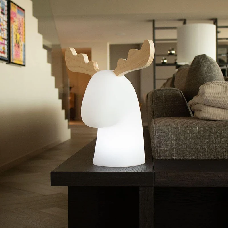 Beleuchtetes LED Rentier Rudy
