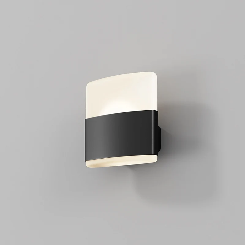 Wandleuchte – Graphit Aluminium, 800 lm Licht, IP54 Schutz, 17 cm Höhe - Rom | Maytoni