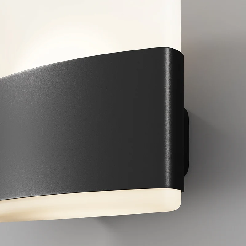 Wandleuchte – Graphit Aluminium, 800 lm Licht, IP54 Schutz, 17 cm Höhe - Rom | Maytoni