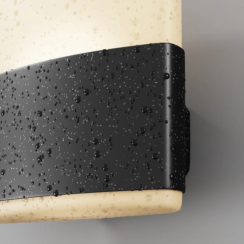 Wandleuchte – Graphit Aluminium, 800 lm Licht, IP54 Schutz, 17 cm Höhe - Rom | Maytoni