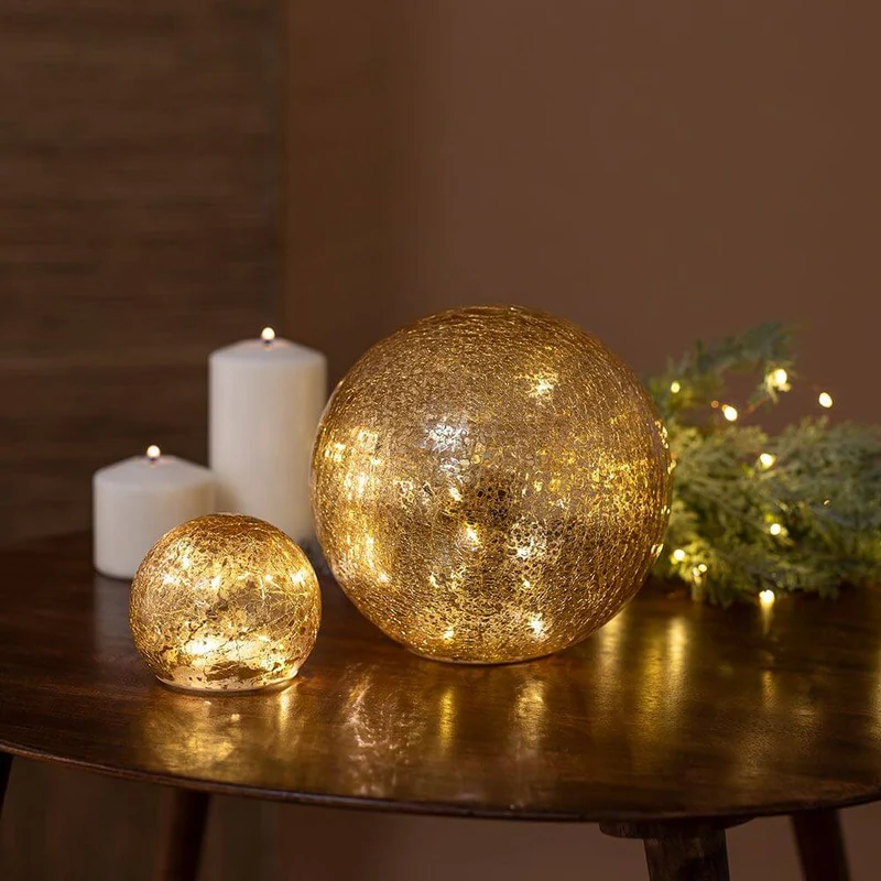 Leuchtende LED Weihnachtskugel Lua Ø 20cm