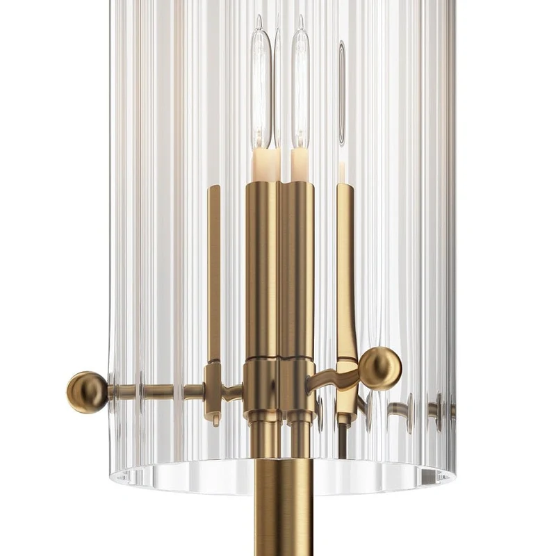 Wandleuchte – Messingfinish, Glasschirme, 2 G9 Fassungen - Arco | Maytoni