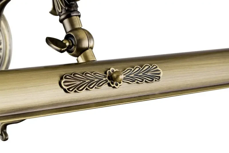 Bilderleuchte – Bronzefarbenes Metall, 2× E14 Fassung, 25 W Leistung, 17,1 cm Höhe - Picasso | Maytoni