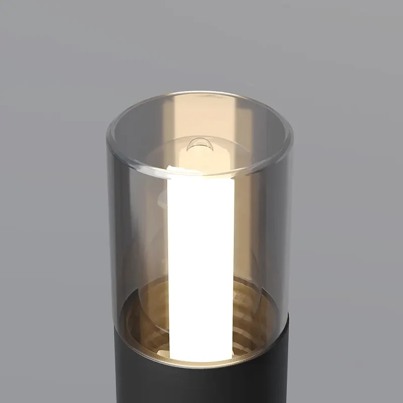 Landschaftsleuchte – Graphitschwarzes Aluminium, G9 Fassung, 20 W Leistung, 37,0 cm Höhe - Glide | Maytoni