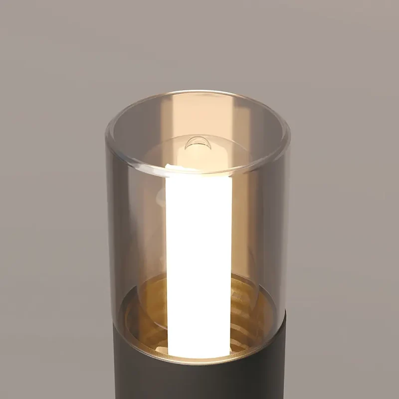 Landschaftsleuchte – Graphitschwarzes Aluminium, G9 Fassung, 20 W Leistung, 37,0 cm Höhe - Glide | Maytoni