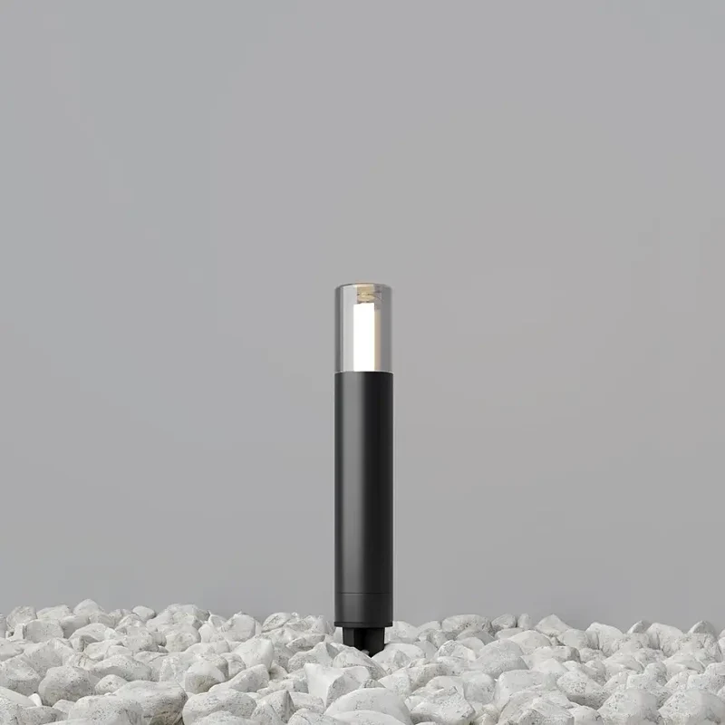 Landschaftsleuchte – Graphitschwarzes Aluminium, G9 Fassung, 20 W Leistung, 46,0 cm Höhe - Glide | Maytoni