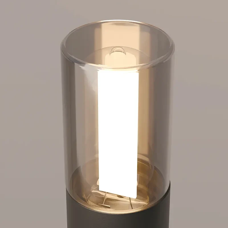 Landschaftsleuchte – Graphitschwarzes Aluminium, G9 Fassung, 20 W Leistung, 46,0 cm Höhe - Glide | Maytoni