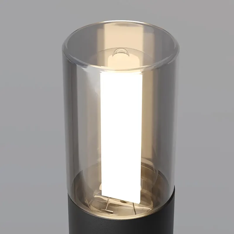 Landschaftsleuchte – Graphitschwarzes Aluminium, G9 Fassung, 20 W Leistung, 46,0 cm Höhe - Glide | Maytoni