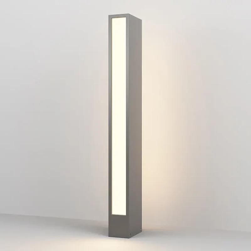 Landschaftsleuchte – Graphitfarbenes Aluminium, 12 W Leistung, 60 cm Höhe, IP65 Schutz - Hof | Maytoni