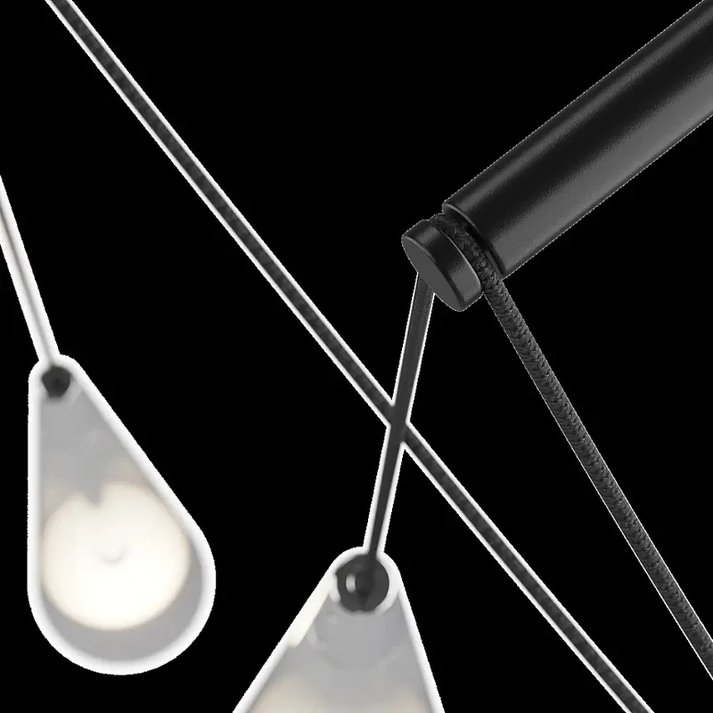 Wandleuchte – Schwarzes Finish, Glasschirm, 24 W LED, IP20 Schutz - Sintesi | Maytoni