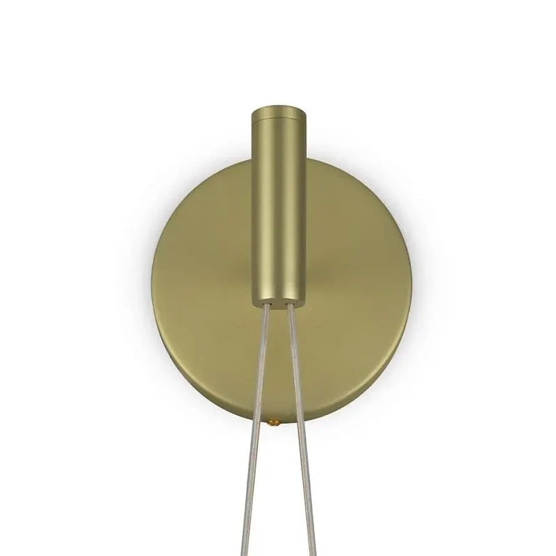 Wandleuchte – Goldfarbenes Aluminium und Glas, 10 W Leistung, Warmweiß, 133 cm Höhe - Maya | Maytoni