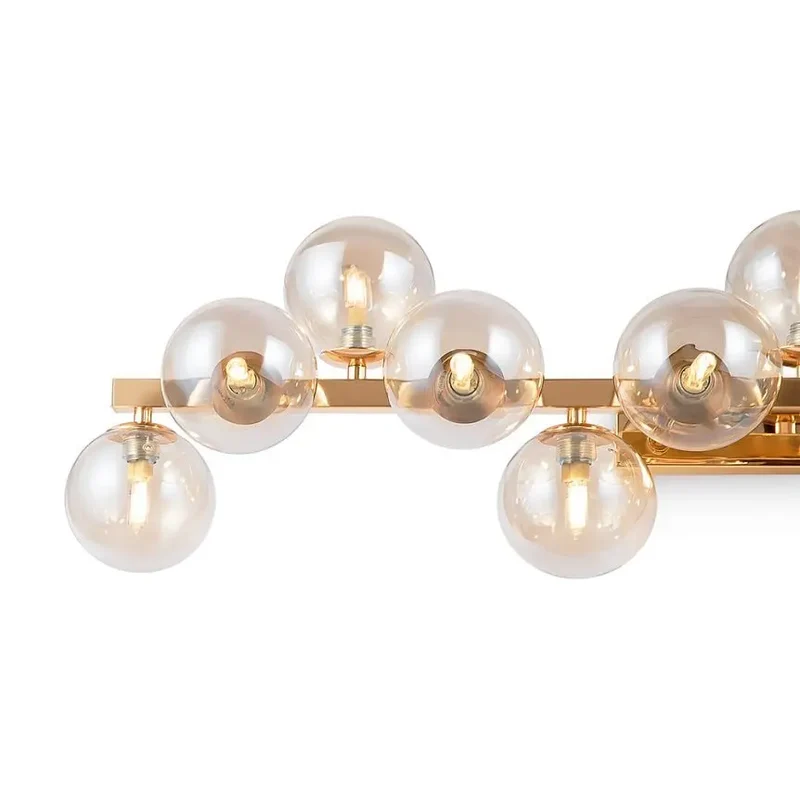 Wandleuchte – Gold Metall, 13 Flammen, G9 Sockel - Dallas | Maytoni