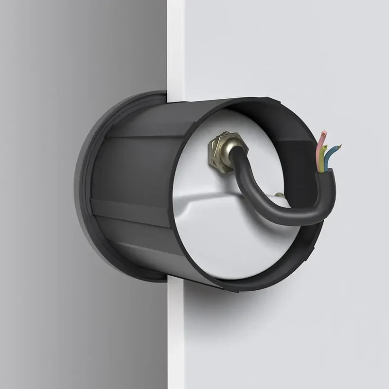 Treppenleuchte – Schwarzes Aluminium, 3000 K Licht, IP54 Schutz - Bil | Maytoni