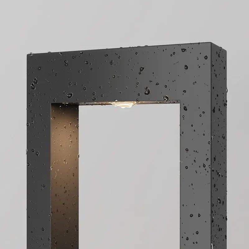 Landschaftsleuchte – Graphit Metall, LED Licht, 200 cm Höhe - Bonn | Maytoni