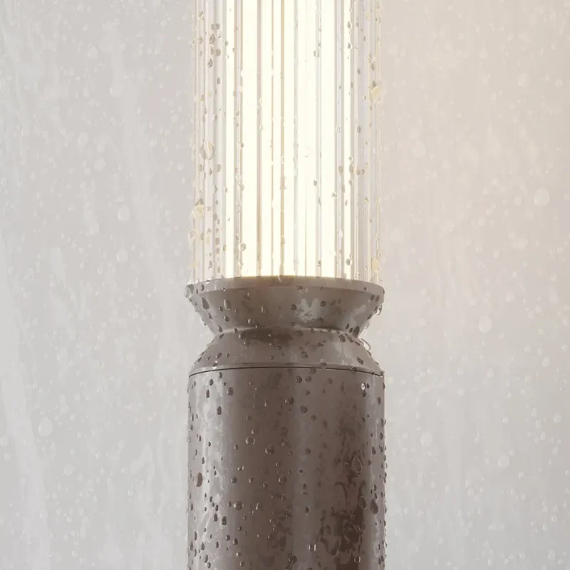 Landschaftsleuchte – Braune Farbe, Aluminium Glas, Zeitlose Eleganz - Lit | Maytoni
