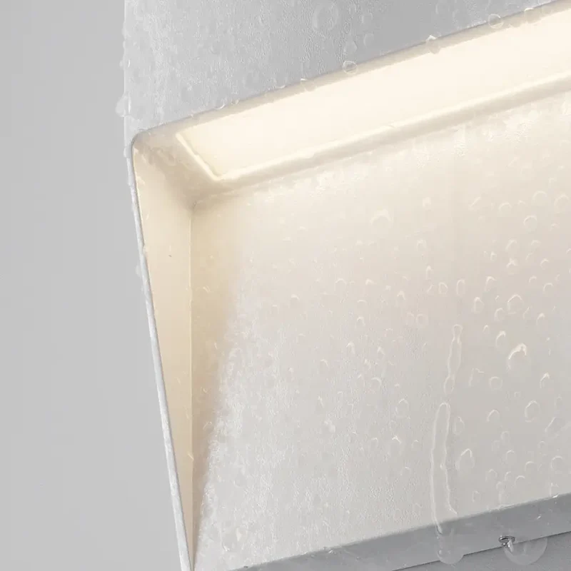 Treppenleuchte – Weißes Aluminium und Kunststoff, 3 W Leistung, Warmweiß, 11 × 11 cm - Mane | Maytoni