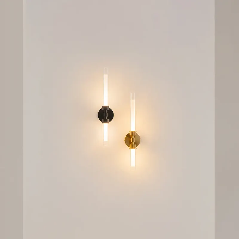 Wandleuchte – Schwarzes Finish, Metallgehäuse, 7W Leistung, Warmweiß - Stelo | Maytoni