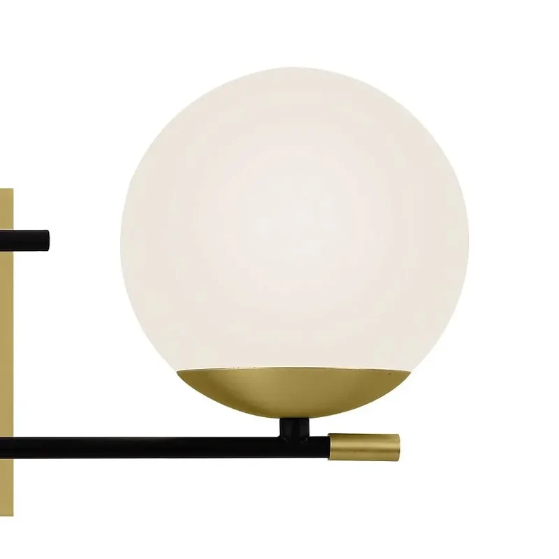 Wandleuchte – Schwarzes Metall, Linkes Design, 2× E14, 40 W Leistung - Nostalgia | Maytoni