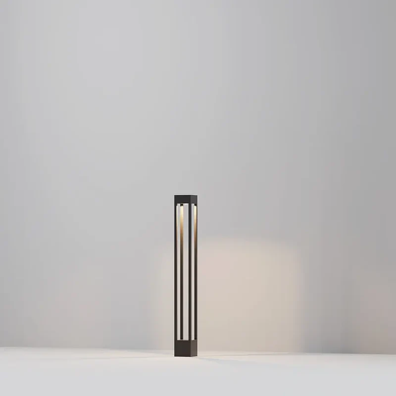 Landschaftsleuchte – Graphitfarbenes Aluminium, IP65 Schutz, Höhe 100 cm - Elbe | Maytoni