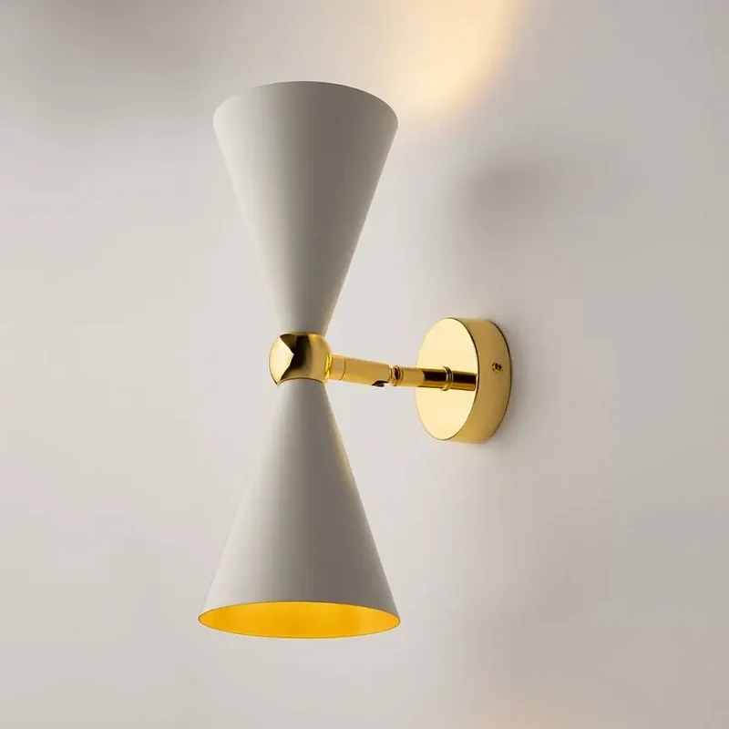 Wandleuchte – Weiß-Gold, Metall Gehäuse, 2× E14 Fassung - Vesper | Maytoni
