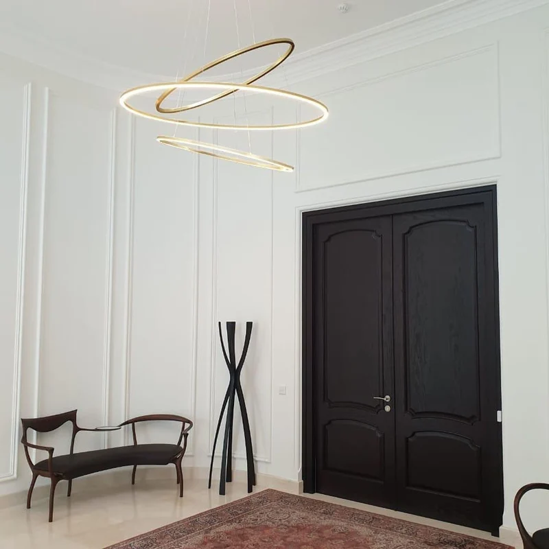 Nemo Ellisse Triple LED Hängelampe 3 Ringe