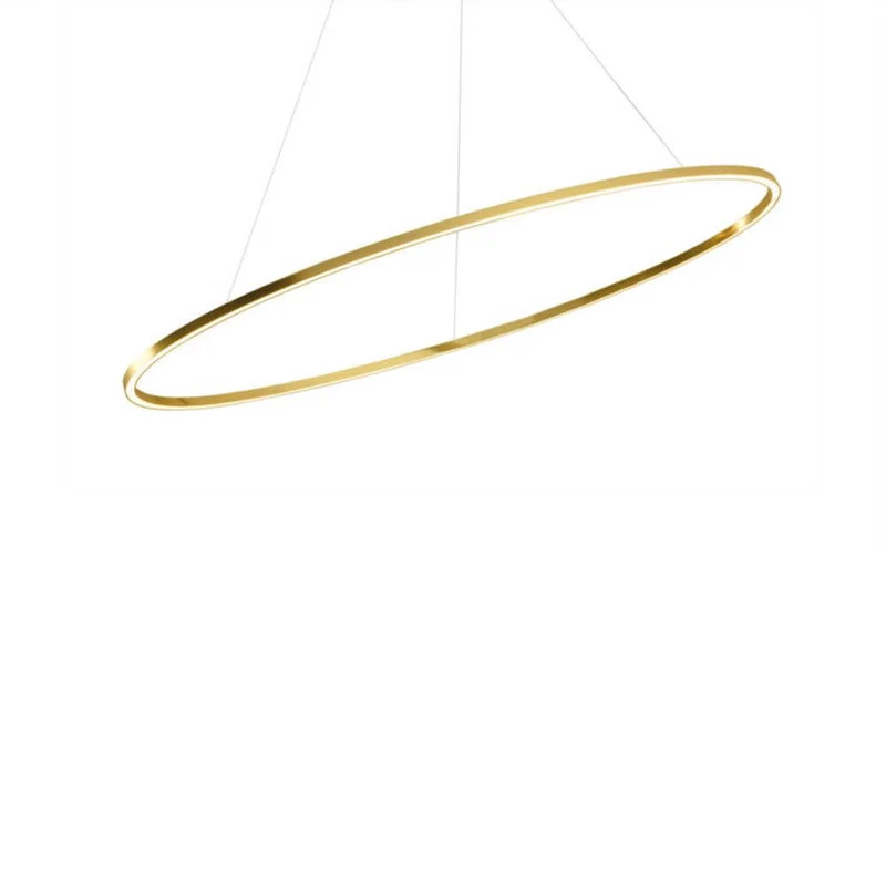 Nemo Ellisse Major Down LED Pendelleuchte 133x70cm direkt