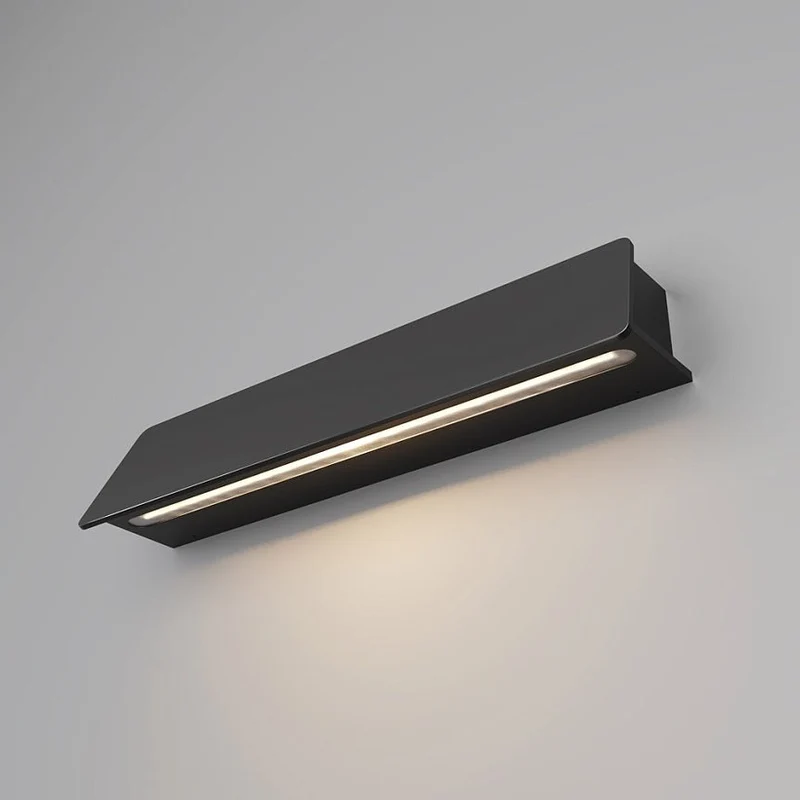 Wandleuchte – Graphit Finish, Aluminium Gehäuse, 10 W Leistung, Länge 40 cm - Trupp | Maytoni
