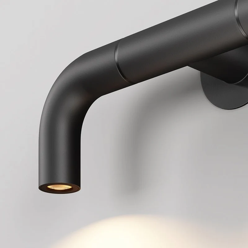 Wandleuchte – Graphit Edelstahl, 4W Leistung, 10,9 cm Höhe, IP65 Schutz - Sleek | Maytoni