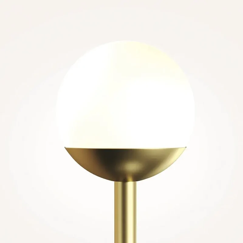 Wandleuchte – Messing Finish, Metallgehäuse, 360° Licht, Integrierte LED - Touch | Maytoni