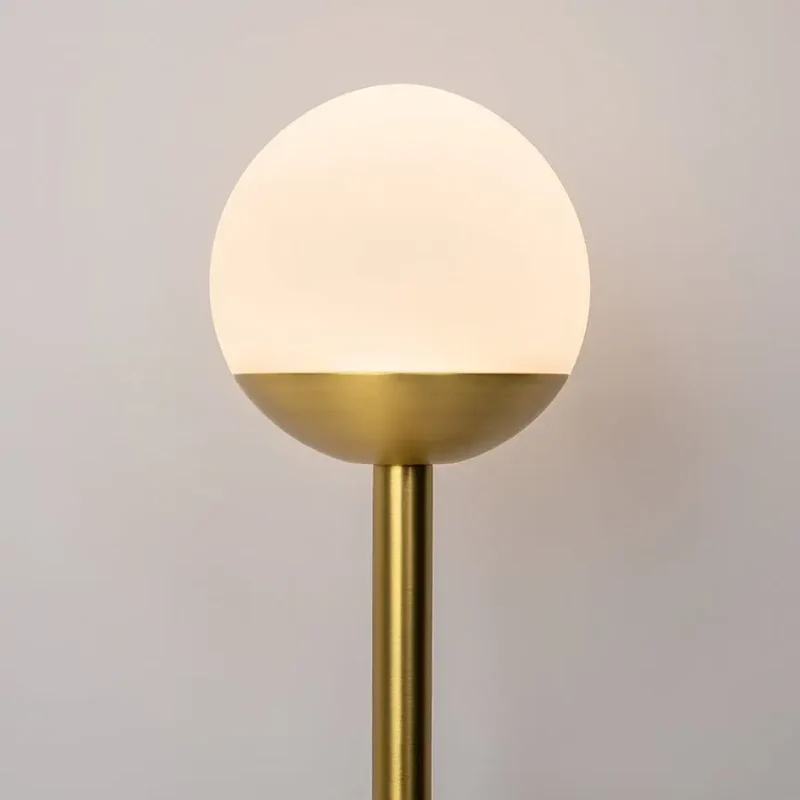 Wandleuchte – Messing Finish, Metallgehäuse, 360° Licht, Integrierte LED - Touch | Maytoni