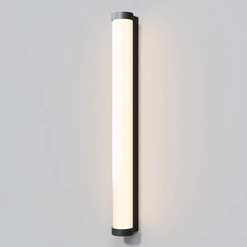 Wandleuchte – Schwarzes Aluminium, 16 W LED, IP54 Schutz, 50 cm Höhe - Rounge | Maytoni