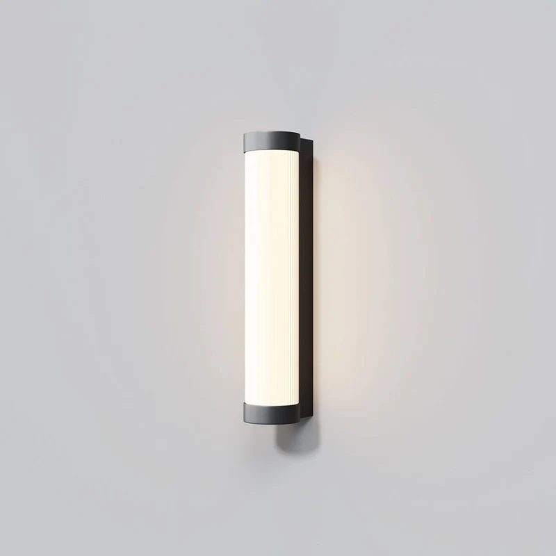 Wandleuchte – Schwarzes Aluminium, 12 W LED, IP54 Schutz, 30 cm Höhe - Rounge | Maytoni