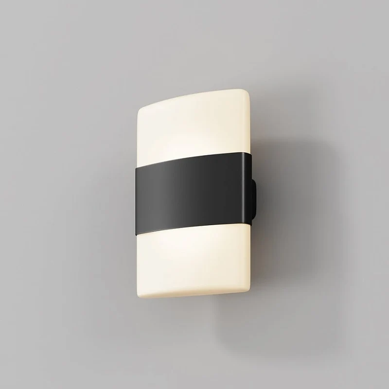 Wandleuchte – Graphit Aluminium, 1300 lm Licht, IP54 Schutz, 24 cm Höhe - Rom | Maytoni