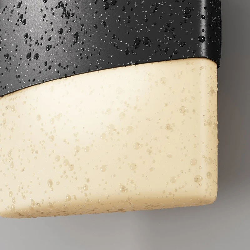 Wandleuchte – Graphit Aluminium, 1300 lm Licht, IP54 Schutz, 24 cm Höhe - Rom | Maytoni