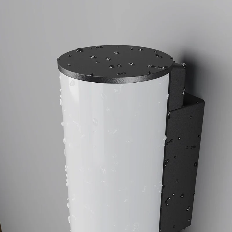 Wandleuchte – Graphitfarbenes Aluminium, 12 W, IP54 Schutz - Rock | Maytoni