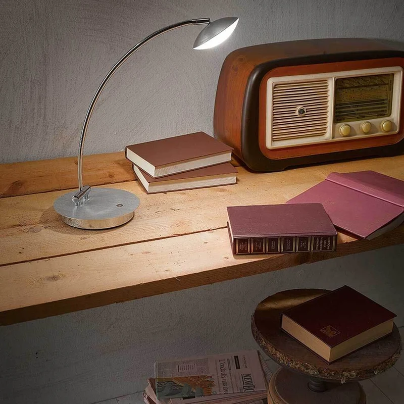 LED Tischleuchte Hale Ø 18cm